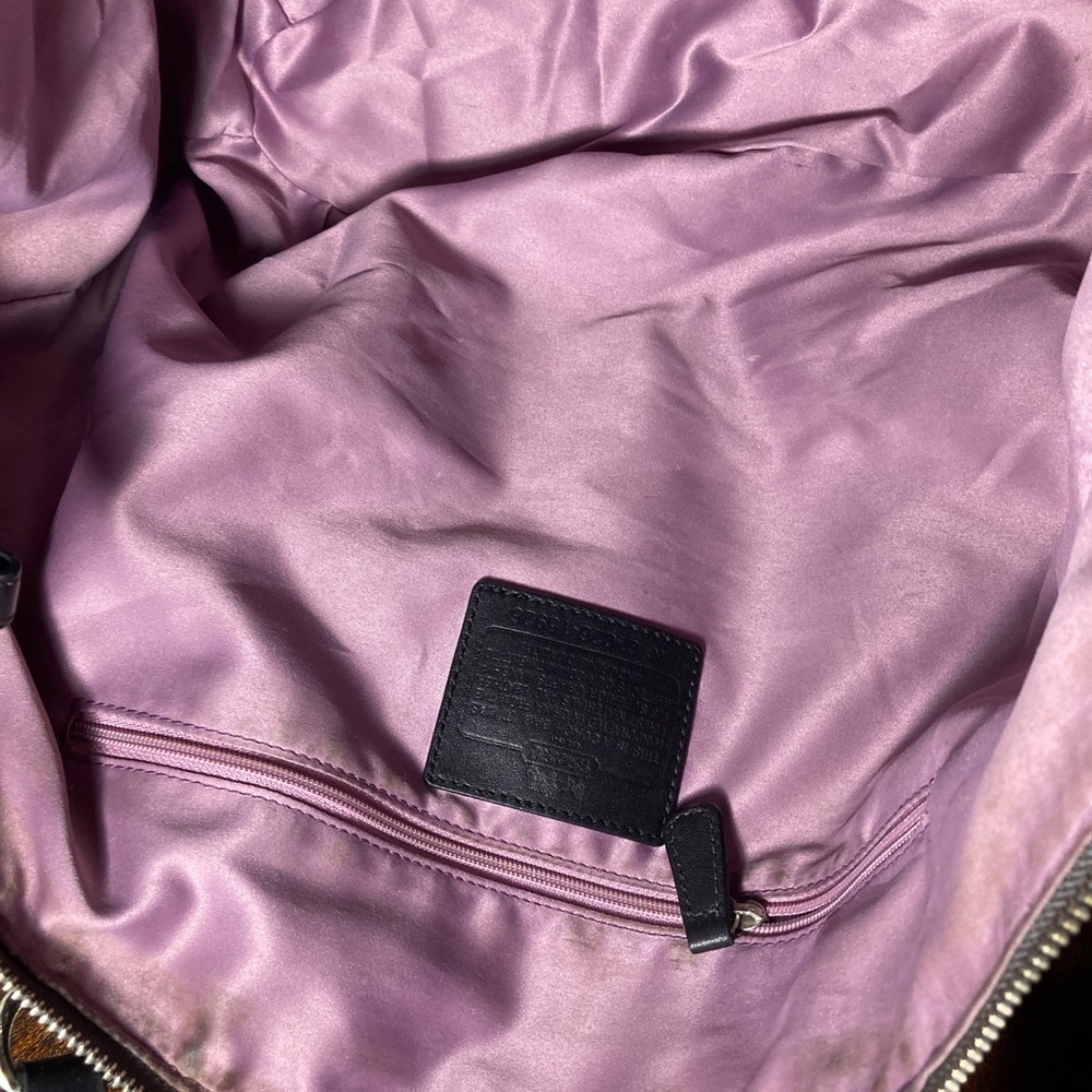 Coach sateen SHOULDERBAG TOTE 15528 - Picture 6 of 10